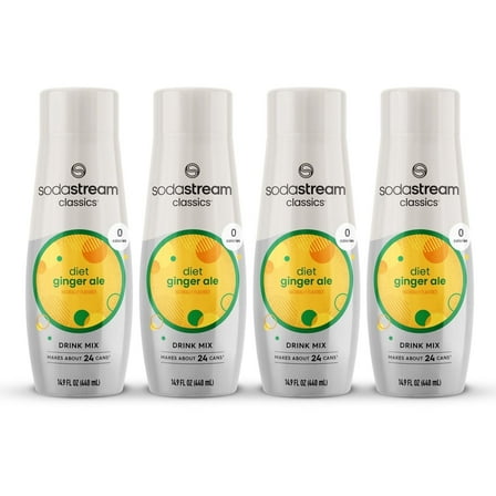 SodaStream® Classics Diet Ginger Ale Drink Mix 4pk