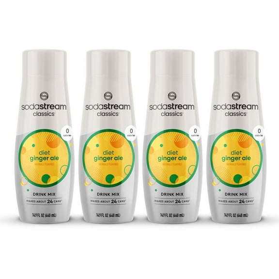SodaStream® Classics Diet Ginger Ale Drink Mix 4pk