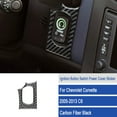 thumbnail image 3 of for Corvette C6 2005-13 Carbon Fiber Engine Start Button Interior Trim Sticker, 3 of 8