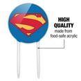 thumbnail image 6 of Acrylic Superman New 52 Shield Logo Cake Topper Party Decoration for Wedding Anniversary Birthday Graduation, 6 of 7