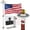 Silver, variant on Yescom EZ GO 30Ft Aluminum Telescopic Flag Pole Kit w/ Solar Light & Flagpole Holder for Outside House