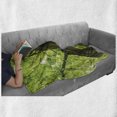 thumbnail image 6 of Forest Soft Flannel Fleece Blanket, Old Big Majestic Tree Environment Countryside Eco Solidarity National Park Scenery, Cozy Plush for Indoor and Outdoor Use, 50" x 70", Green Brown, by Ambesonne, 6 of 6