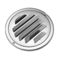 thumbnail image 2 of Rejilla De Ventilación De Acero Inoxidable De 80/100 Mm Rejilla De Escape Redonda Con Brida Yuarrent HA024590-01, 2 of 6