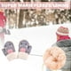 thumbnail image 5 of Las manoplas del niño de los niños con el invierno de la historieta de la secuencia hicieron punto los guantes forrados de lana calientes de la nieve, 5 of 6