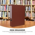thumbnail image 3 of EIMELI Living Room Desk File Organizer Brown 1Pack 12.8X9X2.4In, 3 of 6