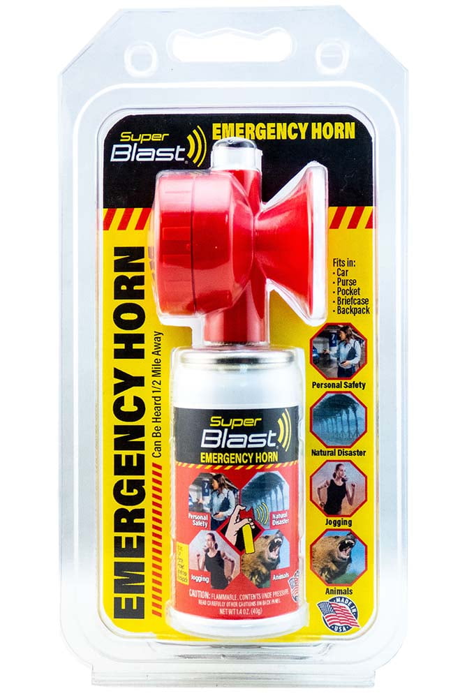 Super Blast Emergency Air Horn - Signals For Help from Up to 1/2 Mile Away!