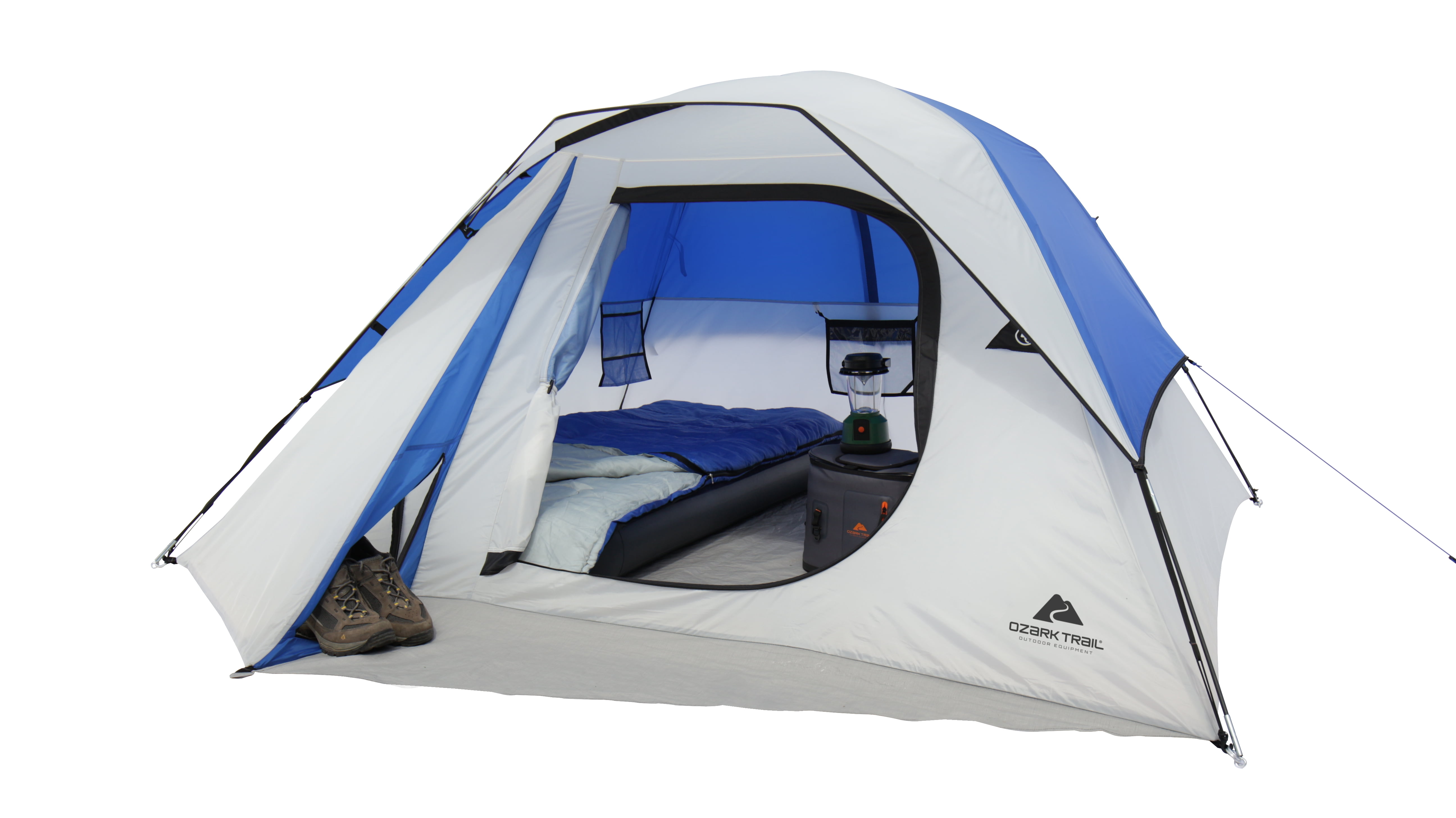 Roei uit op vakantie lamp Ozark Trail 4 Person Outdoor Camping Dome Tent - Walmart.com