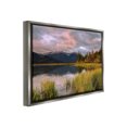 thumbnail image 4 of Stupell Industries Lake's Edge Landscape Landscape Photography Gray Floater Framed Canvas Art Print Wall Art, 21 x 17, 4 of 10