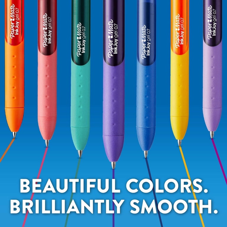 Paper Mate InkJoy Gel Pens, Retro Accent Colors, 4 Pack photo 3