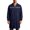 Navy, variant on Lab Coat for Men Visibility Long Sleeve Work Smock Jacket Garage DIY Laboratory Coat