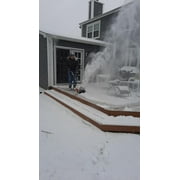 11 inch Corded Snow Shovel Blower for driveways, walkways, Sidewalks, 20FT Throwing Distance, 13 lbs