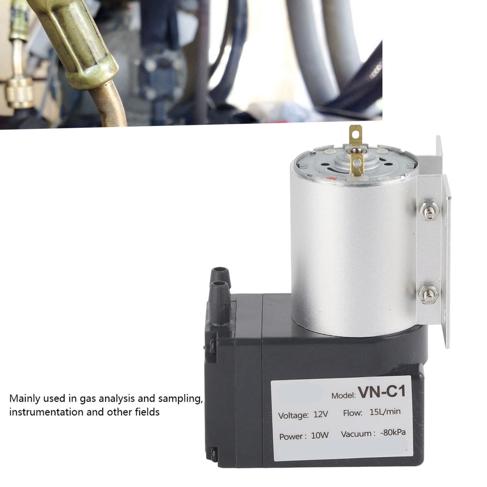 Pump§suction Pump§gas Analysis§vacuum Pump§pump Accessories Vacuum Suction Pump Negative Pressure With Stand -80kpa 10W DC24V/DC12V