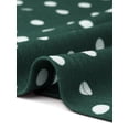 thumbnail image 5 of INSPIRE CHIC Women's Dress Polka Dot Tank Sleeveless A-Line Sundress Dark Green S, 5 of 6