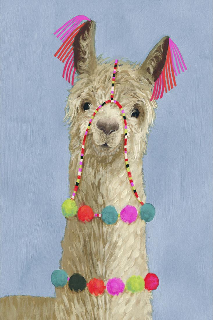 whimsical animal llama victoria borges