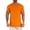 Orange, variant on Krdevn Men's Breathable Ice Silk T Shirt Top Short Sleeve Slim Fit Summer Round Neck Short Sleeve,XL