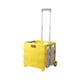 thumbnail image 2 of Carrito de compras plegable, carrito de compras ligero con ruedas, utilidad plegable Amarillo33cmx36cmx38cm Zulema Carro de compras, 2 of 8