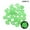Green GN, variant on Iumwxz 100pcs in The Dark Pebbles Luminous Stones Rocks For Garden Deco home decor White plastic Rollback