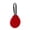 Red, variant on Kiplyki Protective Cover Silicone Case Location Anti-lost Protector For AirTags Case