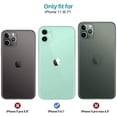 thumbnail image 4 of [2-Pack] For Rear Camera Lens Protector for iPhone 11 Tempered Glass Screen Protector, 9H, Anti-Scratch, Anti-Bubble, Anti-Fingerprint By NoCaze {Compatible for iPhone 11}, 4 of 9