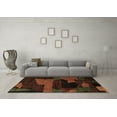 thumbnail image 3 of Ahgly Company Indoor Rectangle Oriental Brown Modern Area Rugs, 5' x 8', 3 of 4