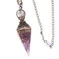 thumbnail image 3 of Crystal Pendulum Natural Stone Pendulums Pendant For Divination Dowsing, 3 of 4
