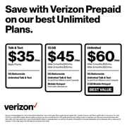 Verizon Motorola G Power, 64GB, Green - Prepaid Smartphone