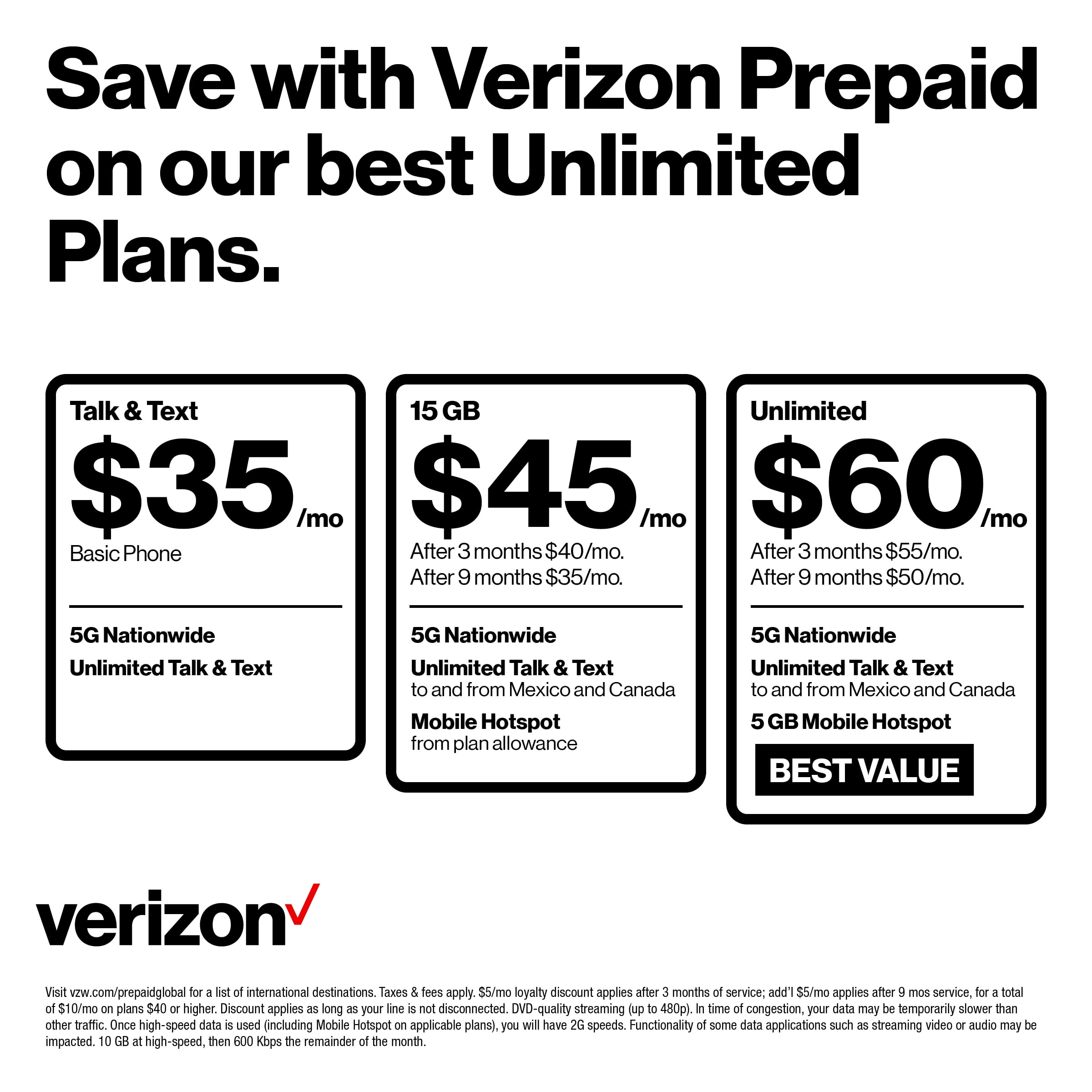 Current 5G Unlimited Plans Breakdown Cheat Sheet R verizon 42 OFF