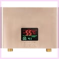 thumbnail image 3 of Calentador de Agua Instantáneo de 220 V, Calentadores Eléctricos de Pared de 5500 W para Duchas de Agua Caliente de Baño y Calefacción de Cocina Doméstica, 3 of 5