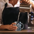 thumbnail image 4 of de Café Acero Inoxidable con Motor V8, Asa Aislante para Amantes los Coches., 4 of 5