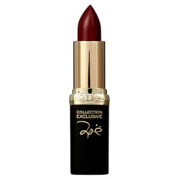L'Oreal Paris Colour Riche Collection Exclusive Lipstick, Zoe's Red, 0.13 oz