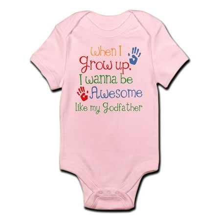 

CafePress - Awesome Godfather Infant Bodysuit - Baby Light Bodysuit