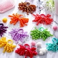 thumbnail image 5 of Nvzi 2 lazos para el pelo para niños y adolescentes, elásticos y rizados, para coletero, accesorios para el cabello, A14, 5 of 5