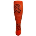 thumbnail image 2 of Epic Youth Leukemia Awareness Orange Ribbon Design Knee-High Socks (1-Pair), 2 of 2