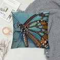thumbnail image 2 of Pillowcase Pillow Cover Set Butterfly Flower Pillow Case Sham Zippered Body, 2 of 5