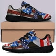 thumbnail image 3 of Bully American Flag Shoes Women's Fashion Sneakers Tennis Running Shoes for Men Women Black Size 8.5, 3 of 7