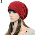 thumbnail image 6 of Anvazise Unisex Winter Plicate Baggy Beanie Knit Crochet Ski Cap Oversized Slouch Hat, 6 of 8
