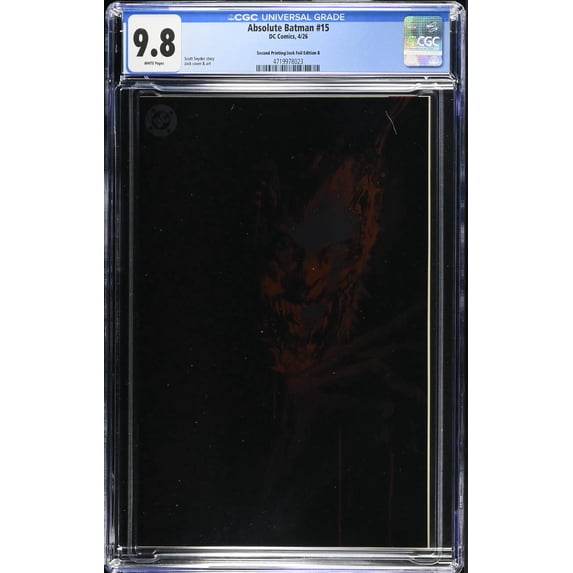 Absolute Batman #15 - CGC 9.8 Comic Book