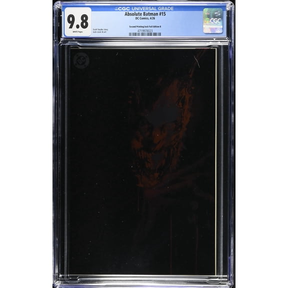 Absolute Batman #15 - CGC 9.8 Comic Book