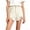 Beige, variant on Big Girls Distressed Denim Shorts - Ripped Cut Off Jean Shorts for Girls High Waist Loose Casual Denim Short Pants with Pockets Blue 3 Years