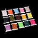 thumbnail image 3 of 15 tarjetas de chenilla de oropel de , materiales para atar moscas, 15 colores, línea de chenilla con brillo brillante para señuelos,, 3 of 9
