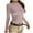 Pink, variant on ZQUUVOU Women's Round Neck Base Layer Fall Underwear Shirts Long Sleeve T-Shirt Slimming Solid Color Tops Dark Gray
