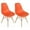 Orange, variant on Paris Tower Side Chair Wood Leg 2-Pack