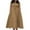 30 Light Brown, variant on Short Sleeve Maxi Dress Casual Plus Size Crewneck Long Dress Elegant Formal A Line Smocked Flowy Party Dress Light Brown 5XL