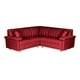 thumbnail image 2 of Sala Esquinera de Lino Rojo Makora Modelo Miller, 2 of 8