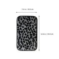 thumbnail image 3 of Car Center Console Cover Plush Car Armrest Cover Leopard Auto Arm Rest Pad, 3 of 7