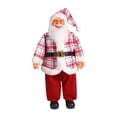 thumbnail image 3 of Kokiya Santa Claus Christmas Figurine 24" Collectible for Desk Indoor Outdoor Party Red White, 3 of 9
