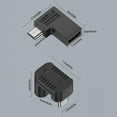 thumbnail image 5 of Yammee 90 Degree Left Right Angled Micro USB Male To Type C Female Adapter Connector, 5 of 8