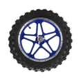 thumbnail image 3 of Pneu de Roue de Vélo, Roue de Frein à Disque Antidérapante Épaissie pour 47cc 49cc 2 Temps Bleu, 3 of 8