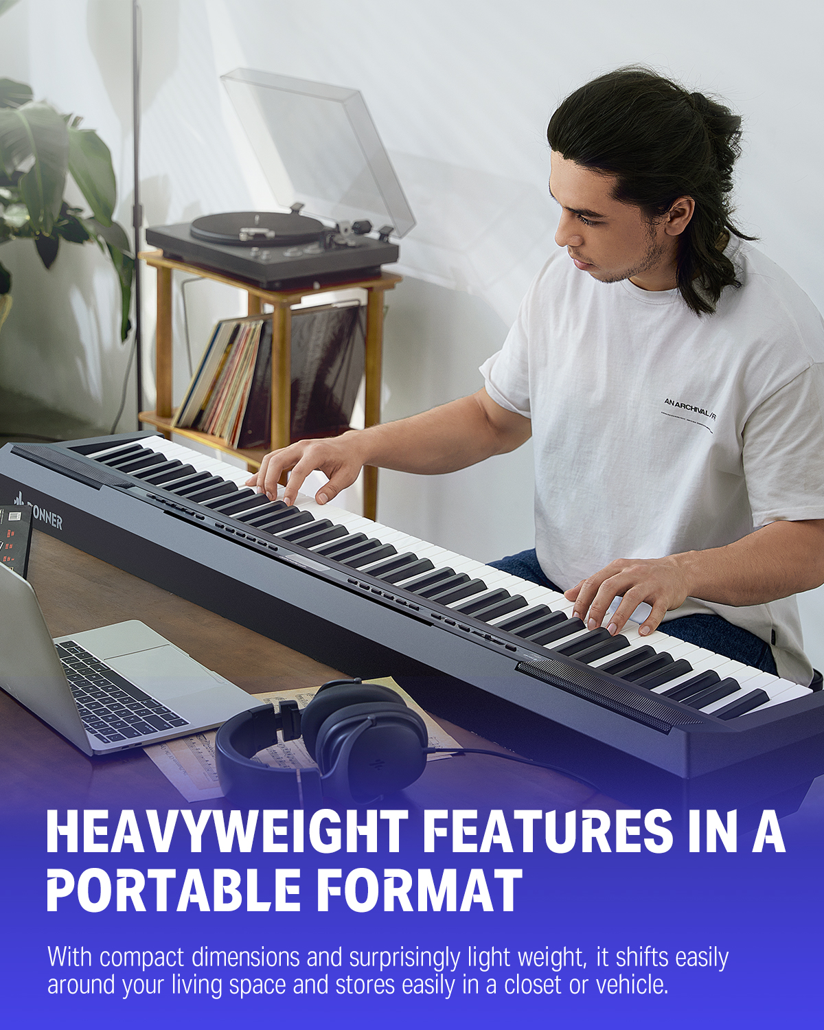 Donner DEP-20 88-Key Weighted Digital Piano photo 8