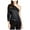 black, variant on Rachel Roy Womens One Shoulder Knit Blouse, Black, X-Small